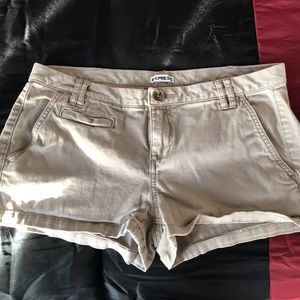 EUC Express khaki shorts